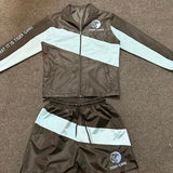 Tiger gang shorts black and blue